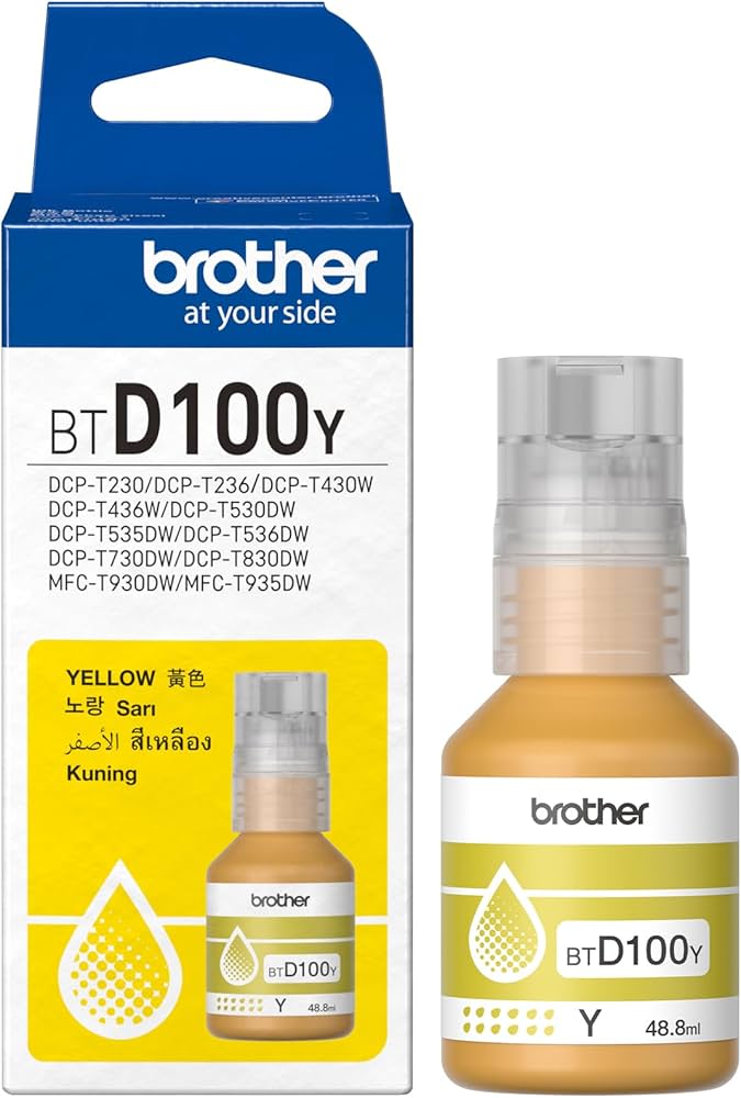 INK SET (BROTHER)USE WITH(DCP-T236, DCP-T230, DCP-T436W, DCP-T430W, DCP-T535DW, DCP-T530DW, DCP-T730DW, DCP-T830DW, MFC-T930DW) - image 3