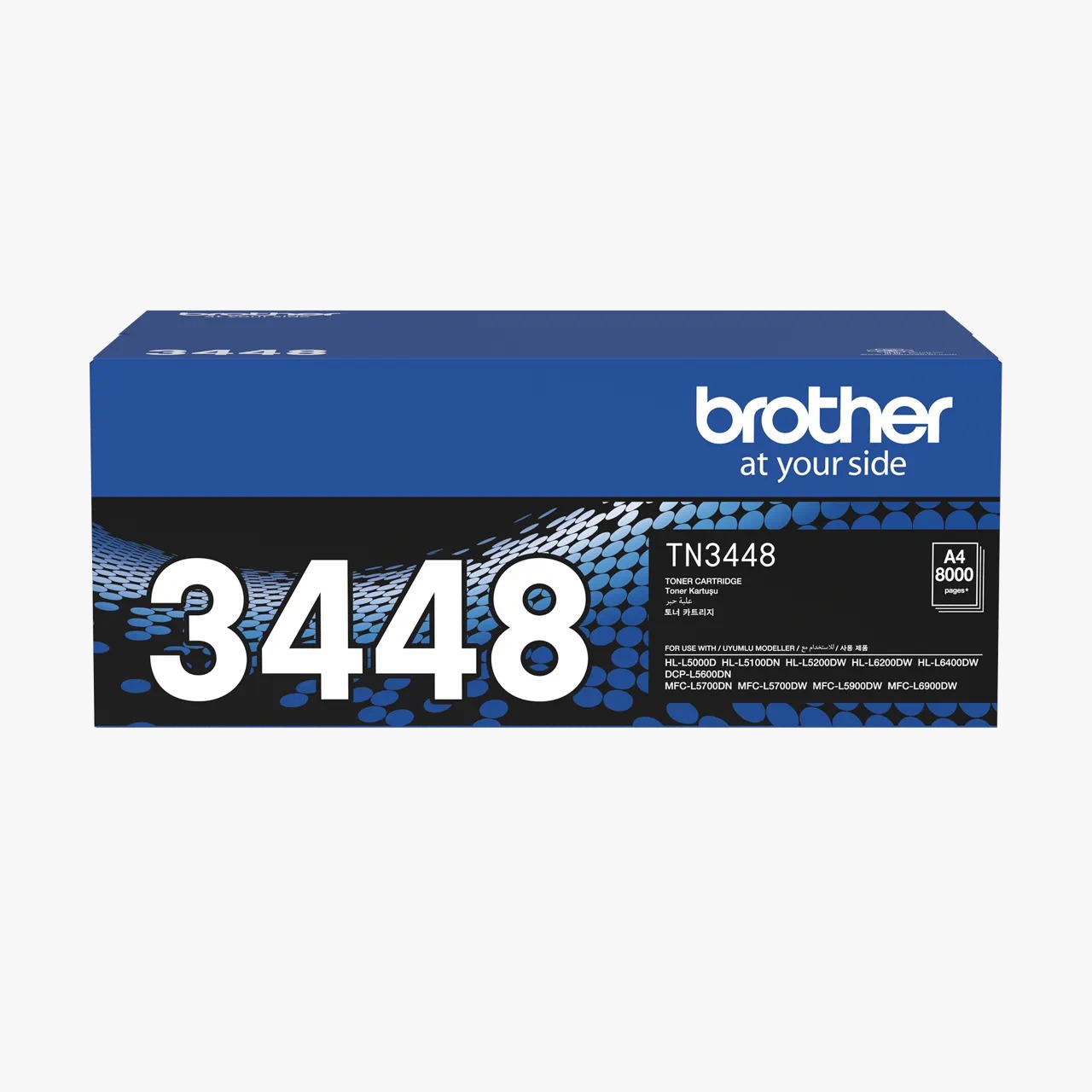 TONER TN3448 USE WITH (MFC-L5900DW,  HL-L5000D, DCP-L5600DN, HL-L5100DN, HL-L6200DW.)